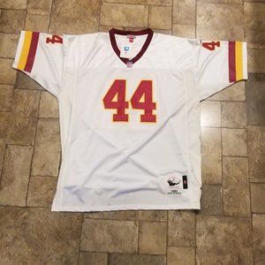 John Riggins throwback White Football Jersey 4XL